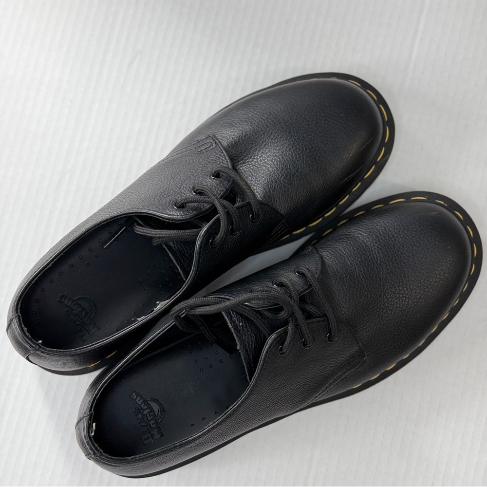 Dr Martens 24256 Virginia
black Oxford shoes classic academia Women's size 10 - Picture 5 of 11